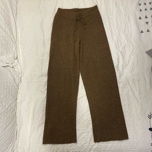 Vero Moda fuzzy knit lounge pants